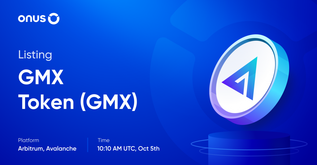 GMX Token GMX Is Now Available ONUS